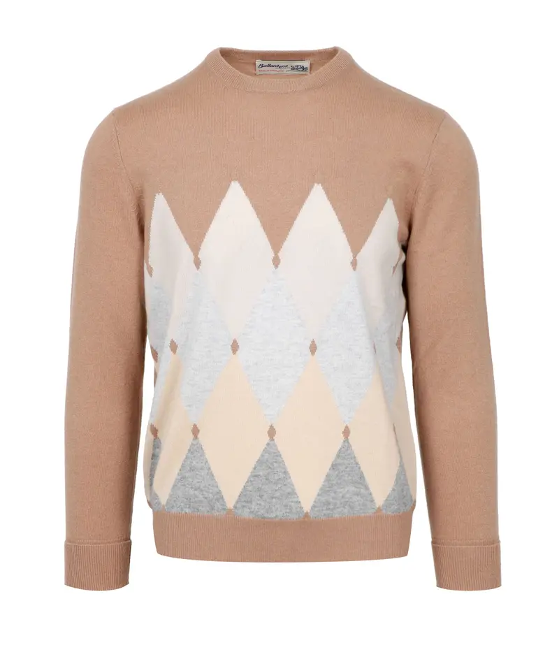 Ballantyne | Maglia Cammello e Beige