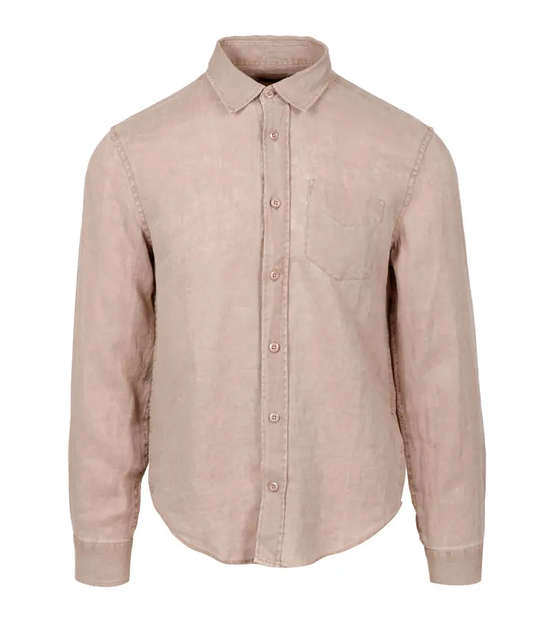 Blauer | Camicia Swan Dyed Beige