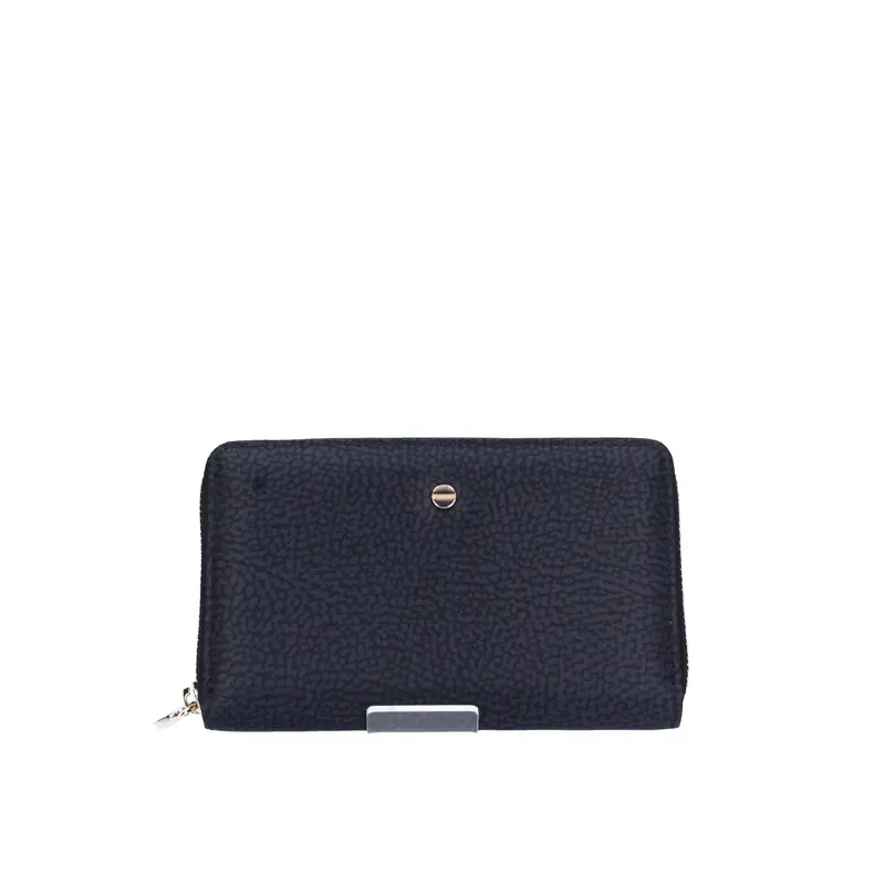 BORBONESE Portafogli 91020048I15 DARK BLK