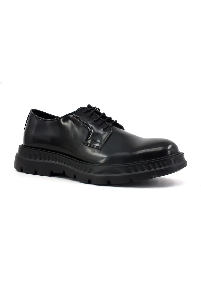 CAFENOIR Stringata Derby Uomo Nero RC1001