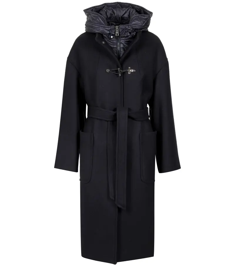 Fay | Cappotto Toggle Coat Blu notte