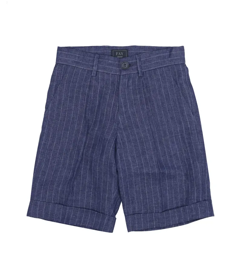 Fay Junior | Bermuda Blu navy e Avorio