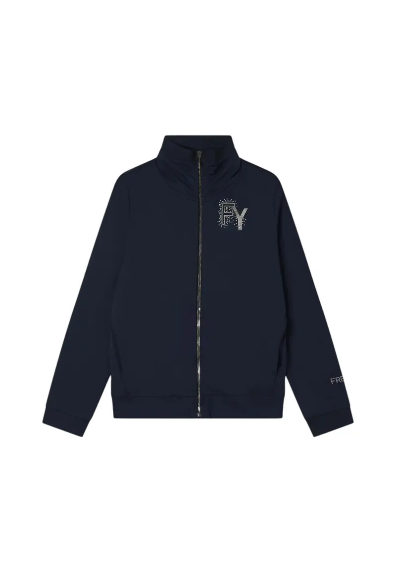 Felpa Con Zip Donna Freddy