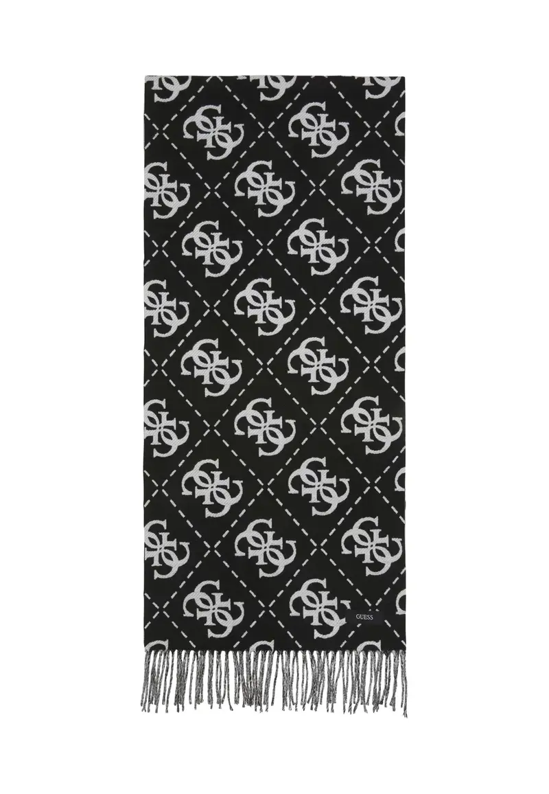GUESS Sciarpa Donna Black Grey AW9967POL03