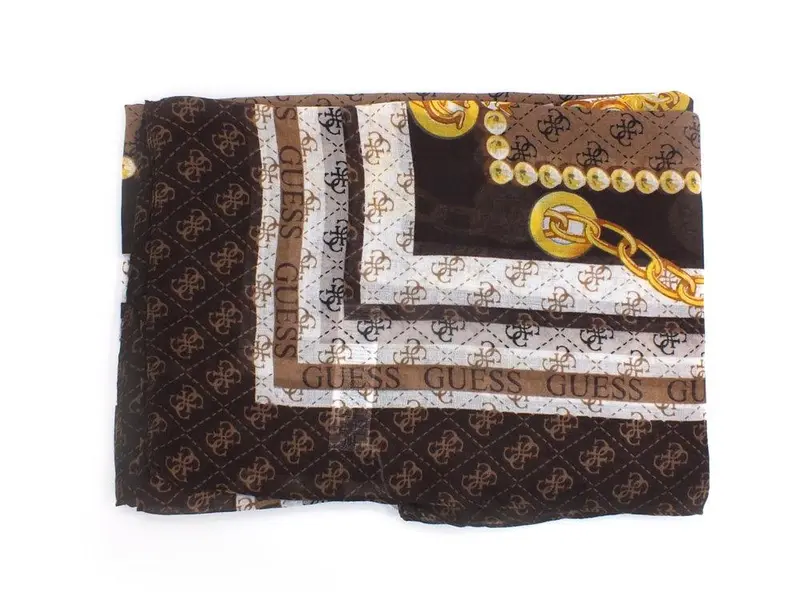 GUESS Washington Kefiah Printed Loghi Sciarpa
