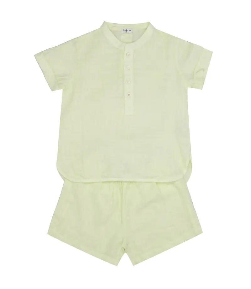Il Gufo | Set Camicia Bermuda Verde