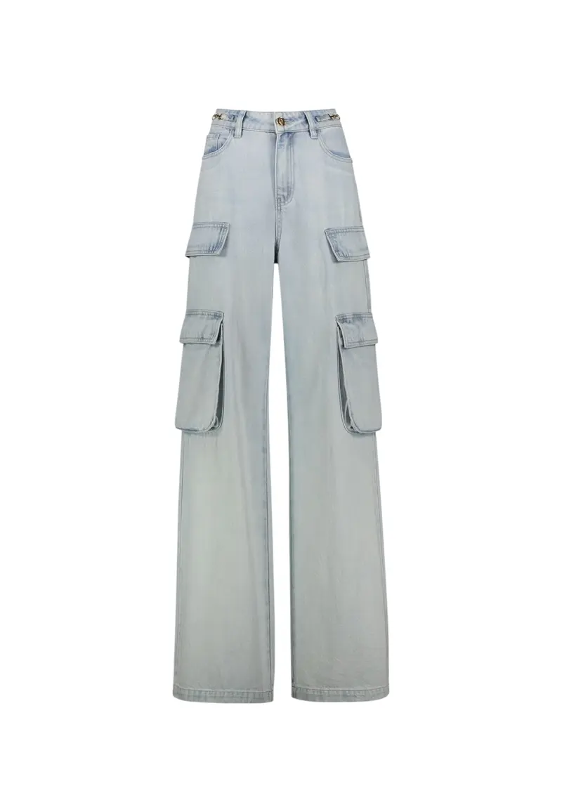 Jeans Cargo Donna Gaudi