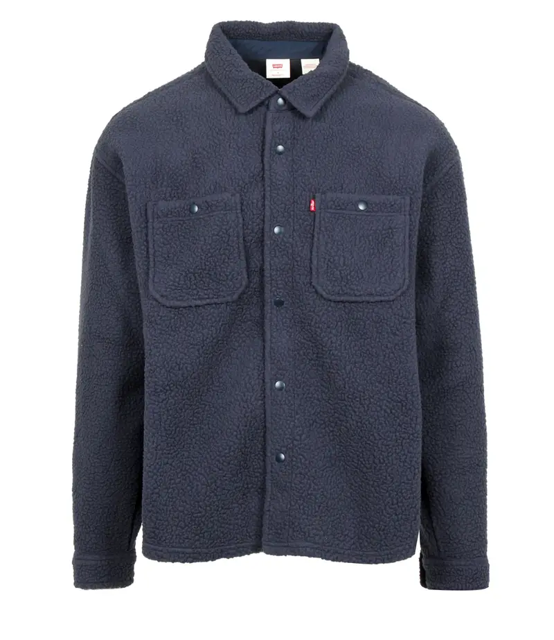 Levis | Camicia Sherpa Soft Worker Blu