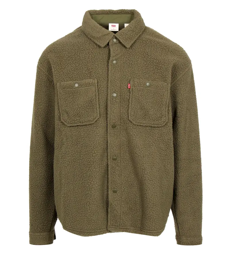 Levis | Camicia Sherpa Soft Worker Verde