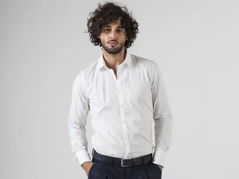 MARKUP Camicia Stretch Bianco MK69450