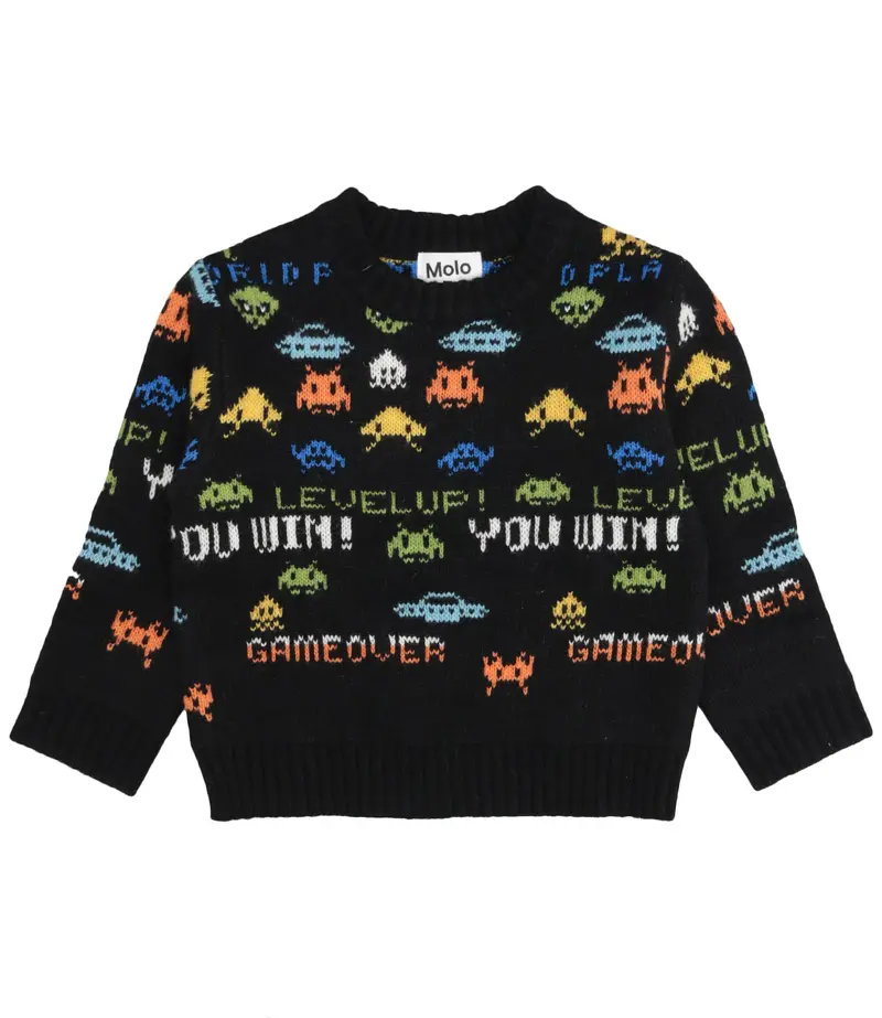 Molo | Maglia Barri Nera