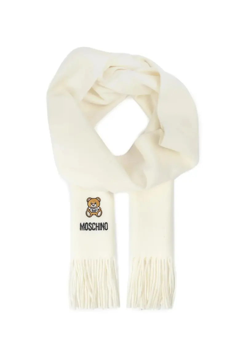 MOSCHINO Sciarpa Donna White 50124-M5293