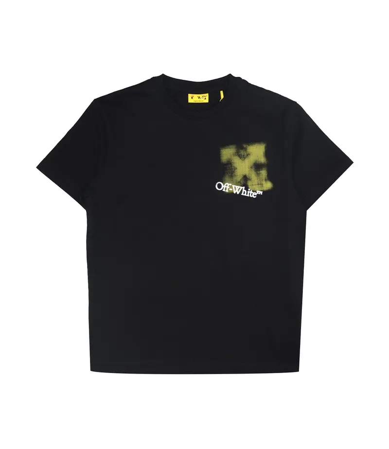 Off White Kids | T-Shirt Nero e Giallo