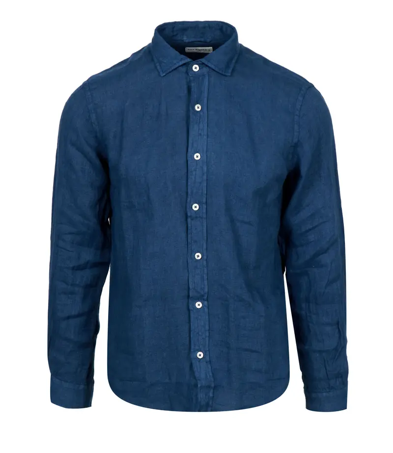 Roy Roger's | Camicia Pierce Blu navy