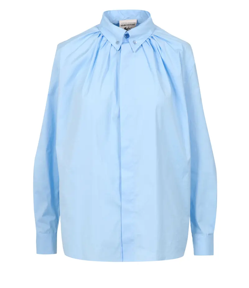 Semicouture | Camicia Francesca Celeste