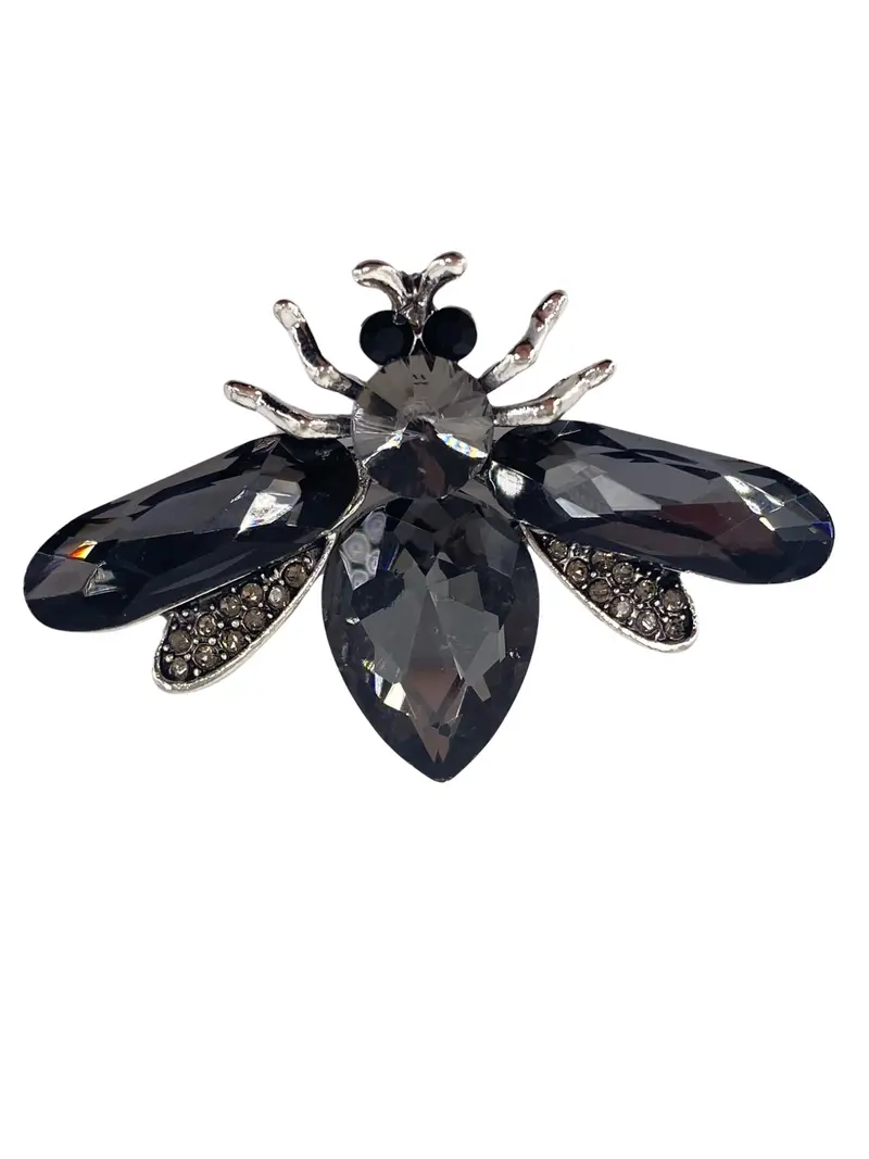Spilla APE Nero Argento