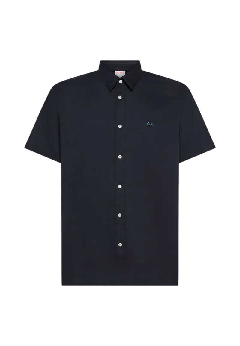 SUN68 Camicia Uomo Blu S36108-PE26-07
