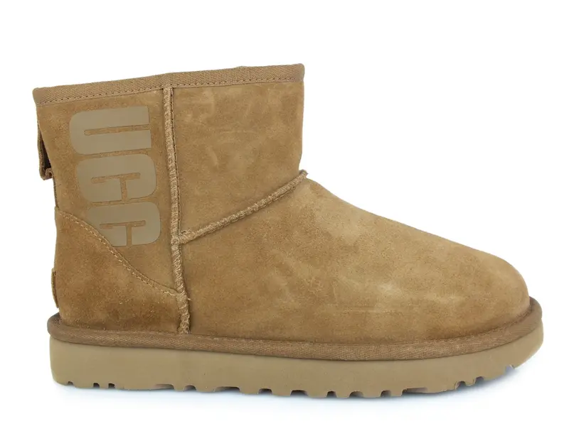 UGG W Classic Mini UGG Rubber Chestnut W1108231